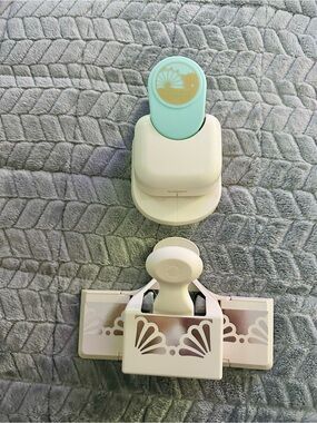 Martha Stewart and Cream Decorative Craft Punch Duo